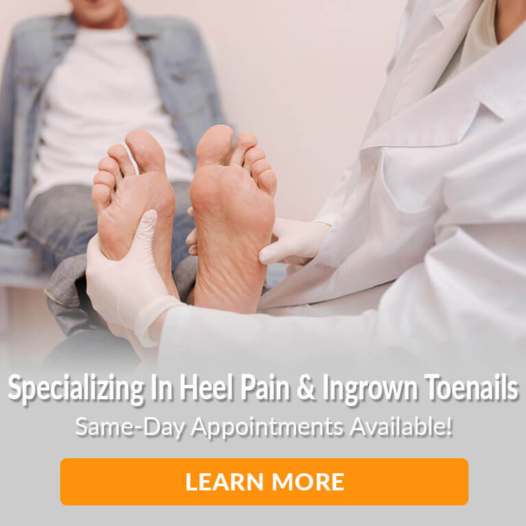 specializing in heel pain & ingrown toenails